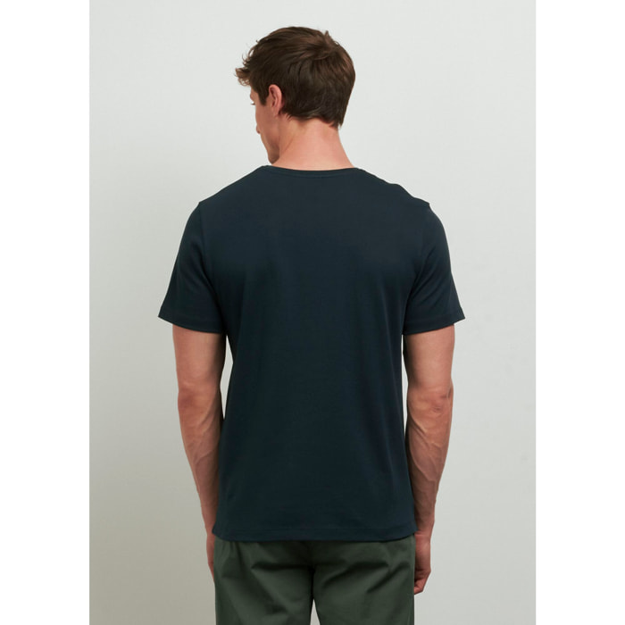 T-SHIRT BLU SCURO CONBIPEL