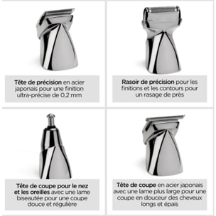 Tondeuse multi usages BABYLISS MT996E Super-X Metal Series