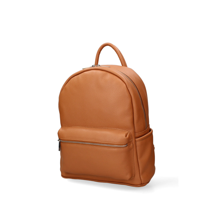 Zaino da donna Made in Italy - Modello Edera Chic - 100% pelle - 31.0 x 34.0 x 15.0 cm