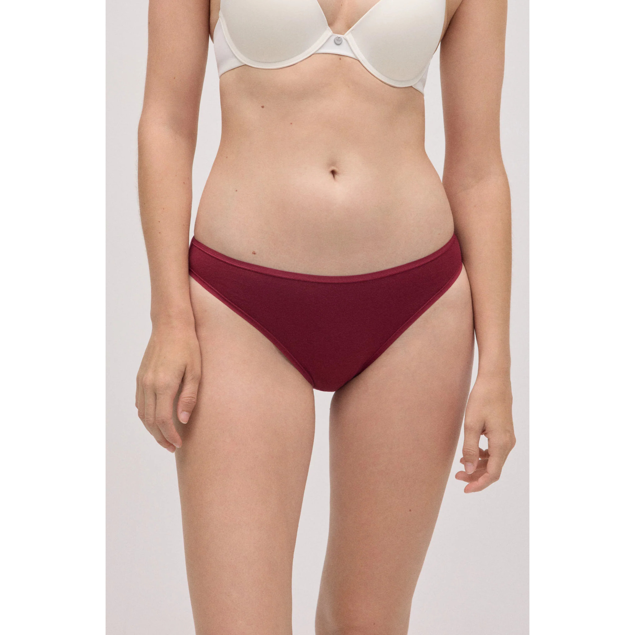 Confezione da 4 mini mutandine basico in cotone