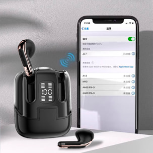 J17 Doble pareja de auriculares con bluetooth 5.4.