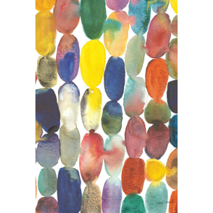 Toile abstraite orbes ii  Tableau alu Dibond