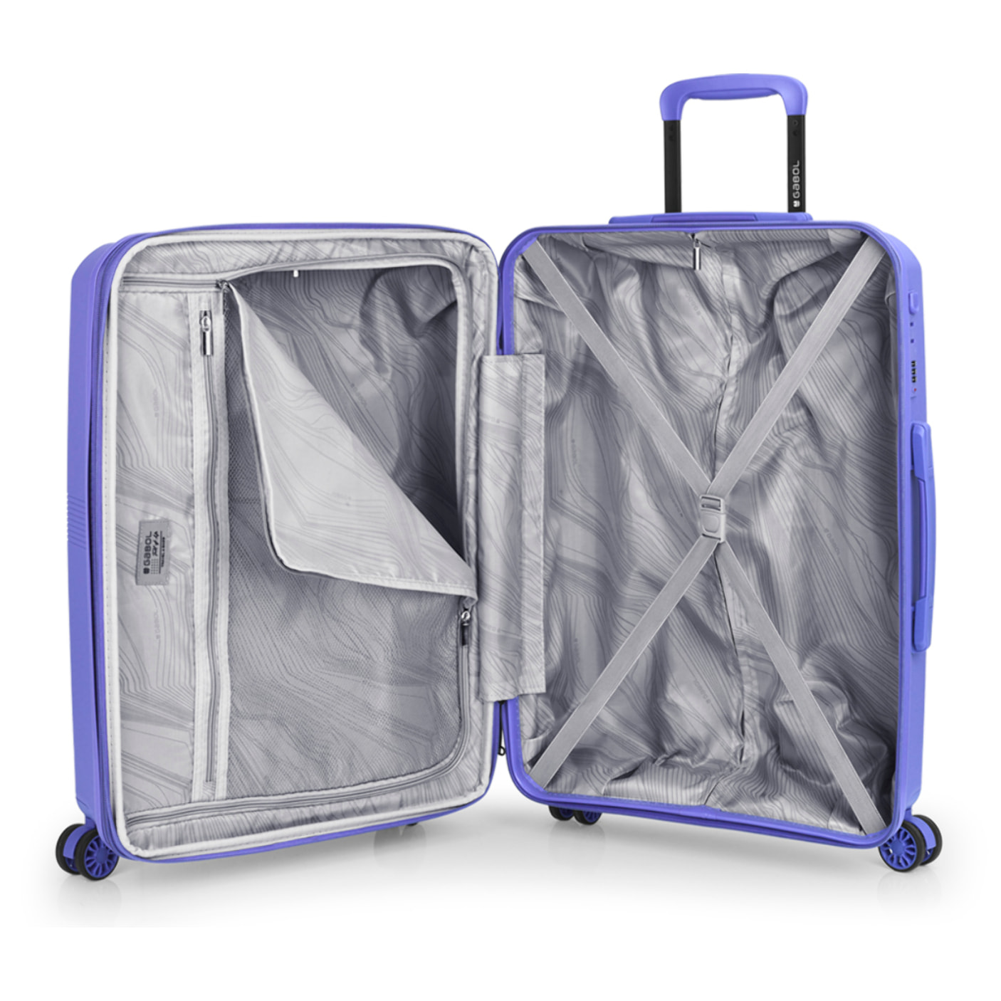 Juego de 2 maletas rígidas (cabina y mediana) STEADY