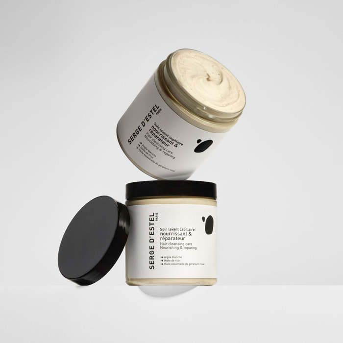 Cheveux Abîmés et Sensibilisés - Soin Lavant Nourrissant et Réparateur