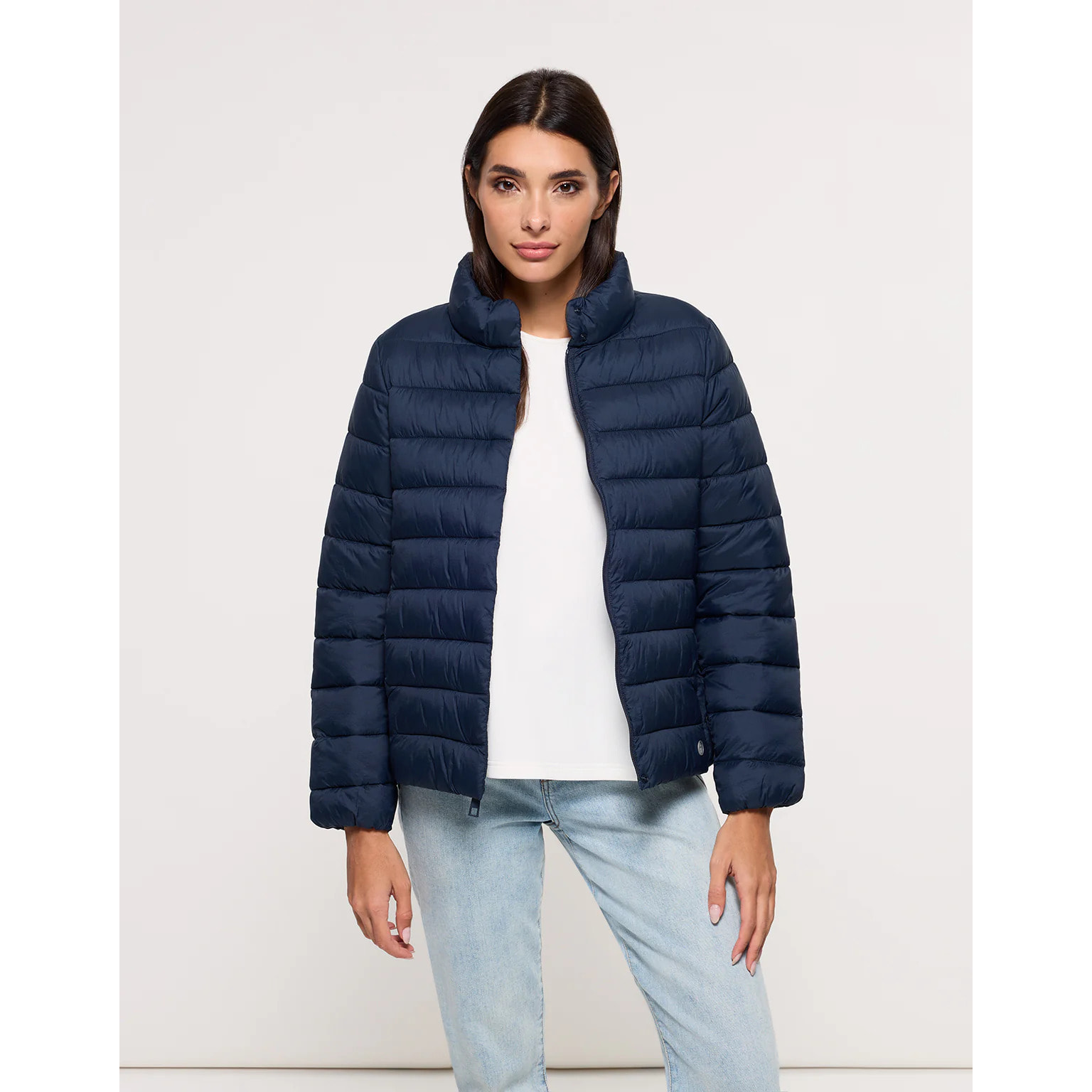 Chaqueta Acolchada Azul Marino - Bareman