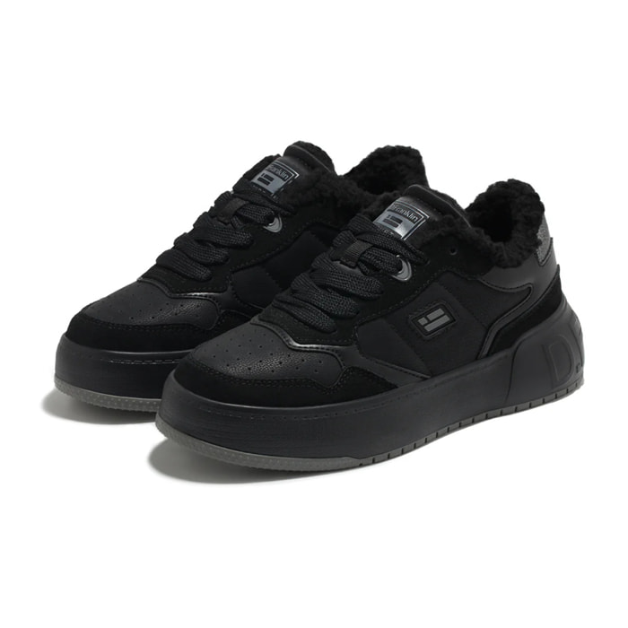 Zapatillas Deportivas de Mujer Court Fleece Full Negro