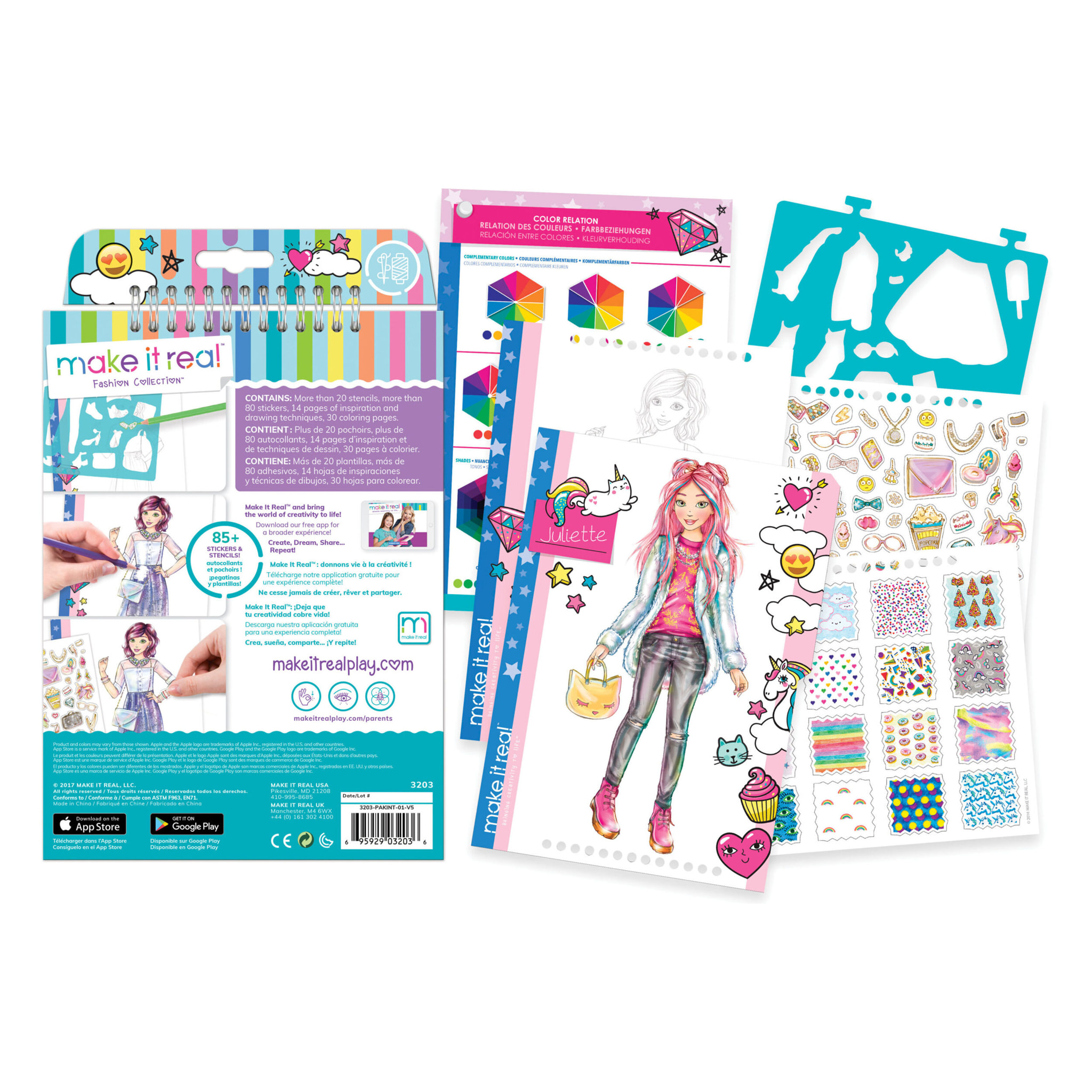 Blocco da Disegno Stilista: Fashion Design Sogno Digitale Make It Real