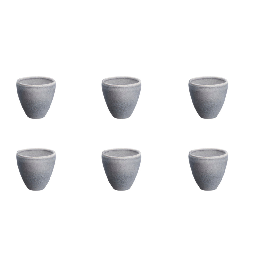 Tasse STONE 15cl - 6 pièces - Gris lune