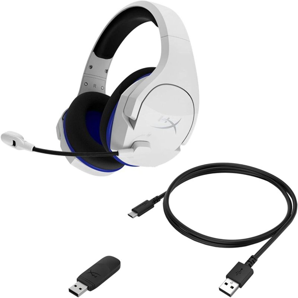 Casque gamer HYPERX Stinger Core Blanc PS5