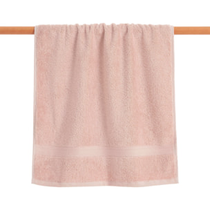 Serviette de bain 100% coton peigné 650 gr Light Pink
