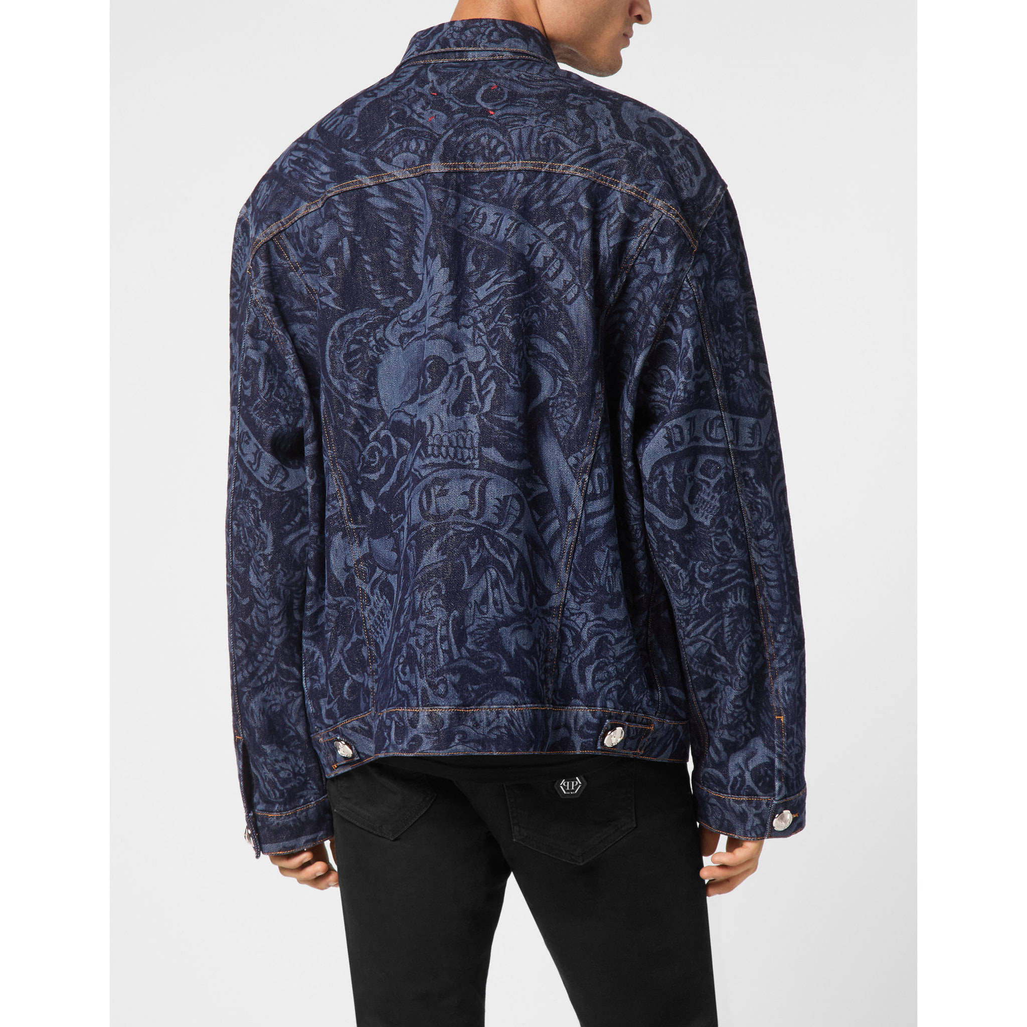 PHILIPP PLEIN Chaqueta vaquera TATTOO