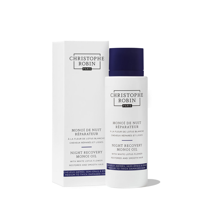 À la Fleur de Lotus Blanche - Monoï de Nuit Réparateur 92g