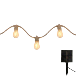 Guirlande solaire FANTASY CORD 10LED 8M