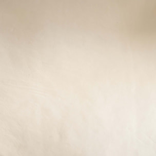 Fauteuil en teck et cuir tressé blanc - Kuna