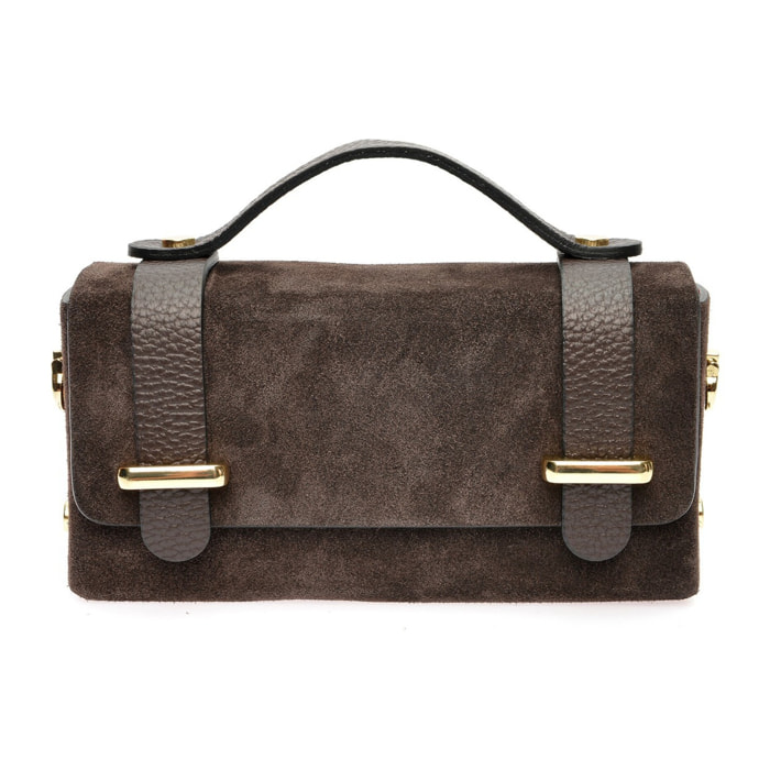 Borsa a mano Anna Luchini Marrone