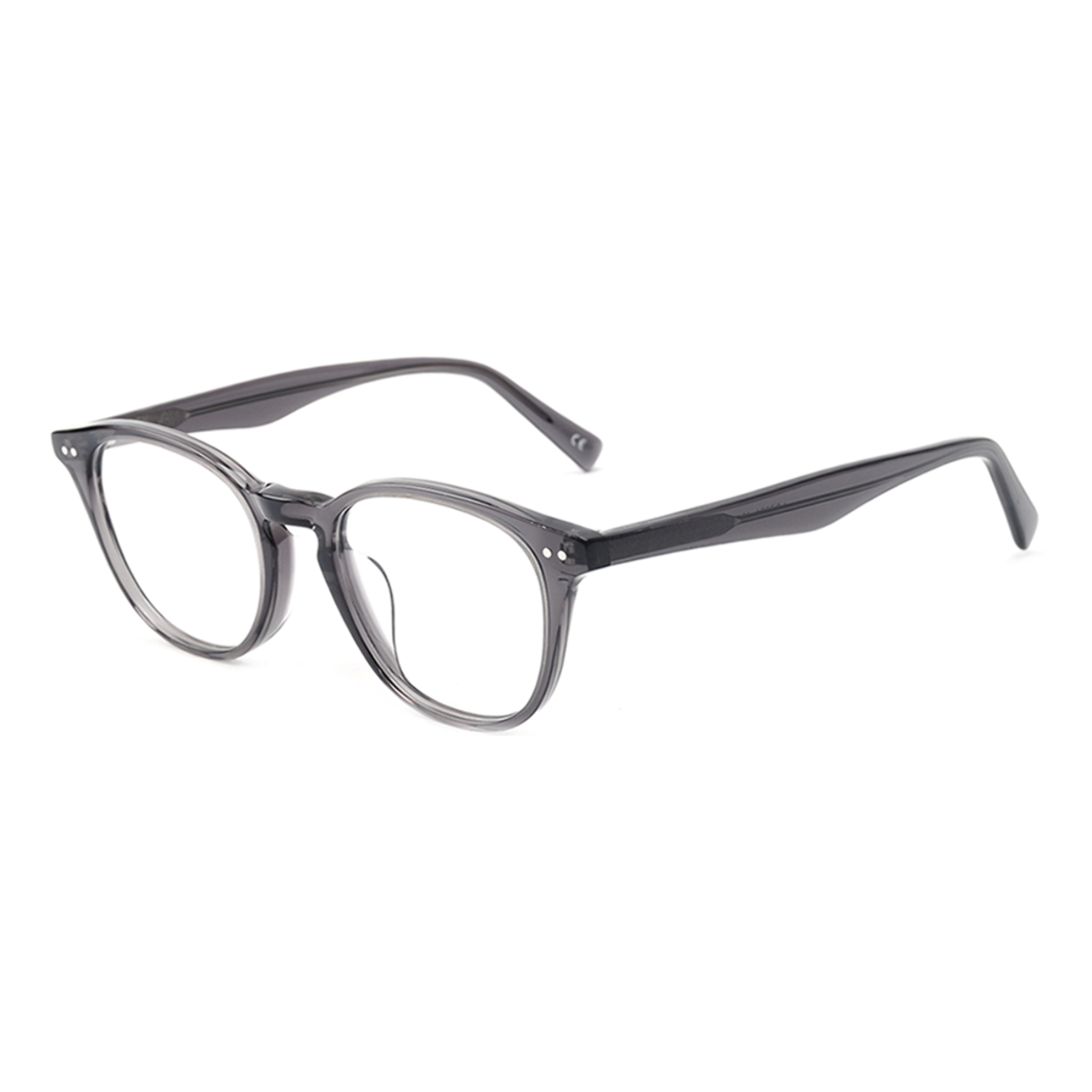 Gafas de sol OCEAN IBIZA - De espejo azul con montura negro transparente y patillas de metal negro