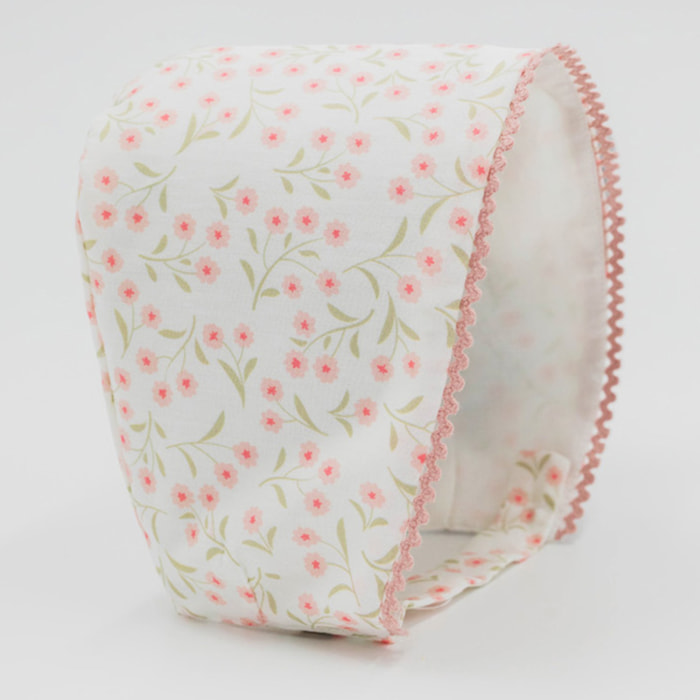 CAPOTA FLORECITA EXCLUSIVA ROSA