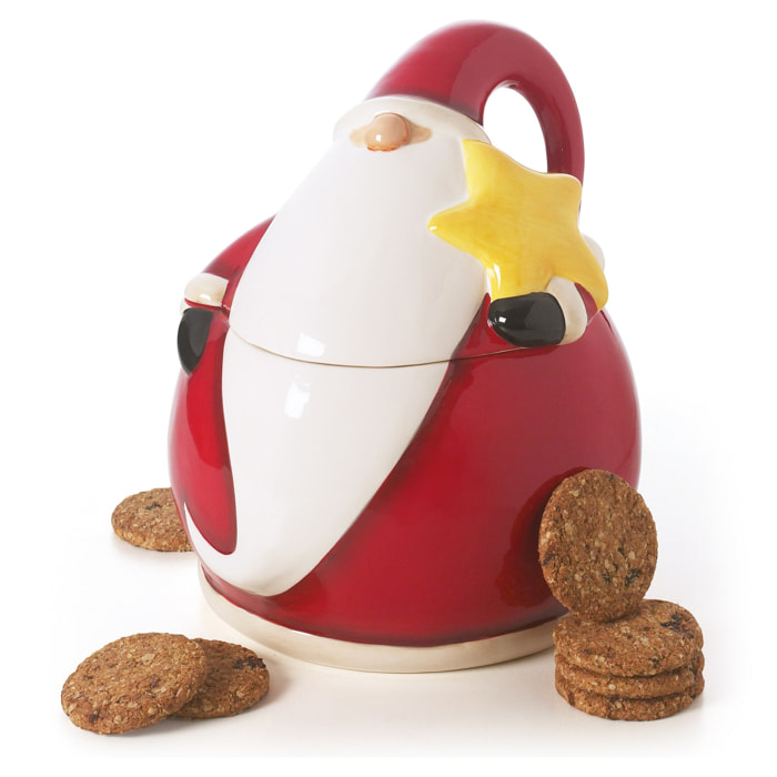 Biscottiera Excelsa - Xmas, Ceramica Rossa