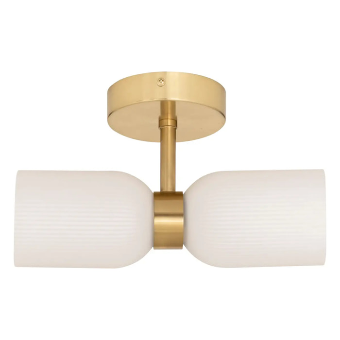 Applique murale Rio blanc 15,3x10cm