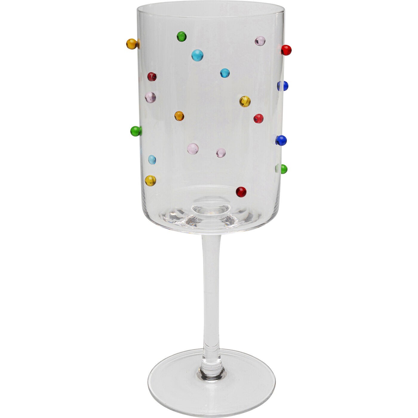 Verres à vin Party Dots set de 4 Kare Design