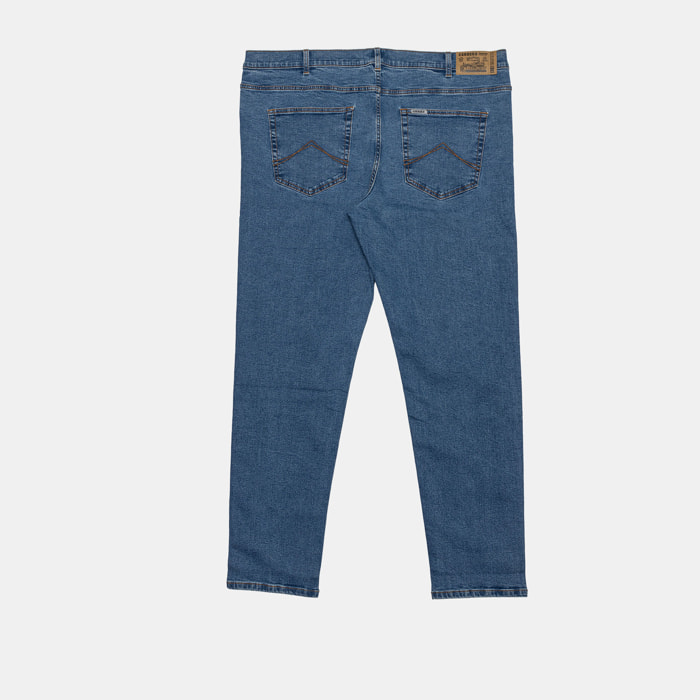 BIG SIZE JEANS 5 TASCHE TAGLIE DA 60 A 68