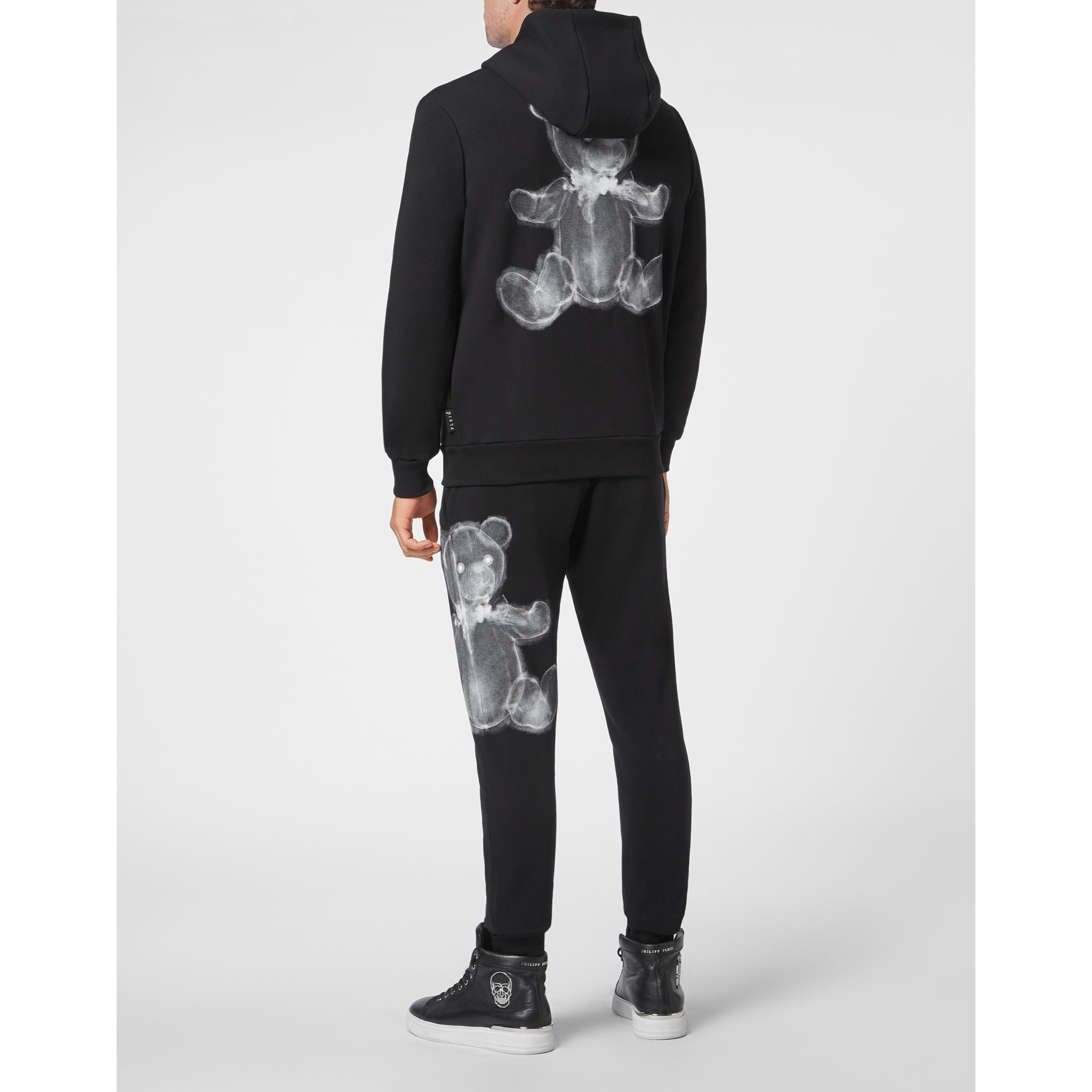 PHILIPP PLEIN Chándal: Sudadera con capucha y pantalón TEDDY
