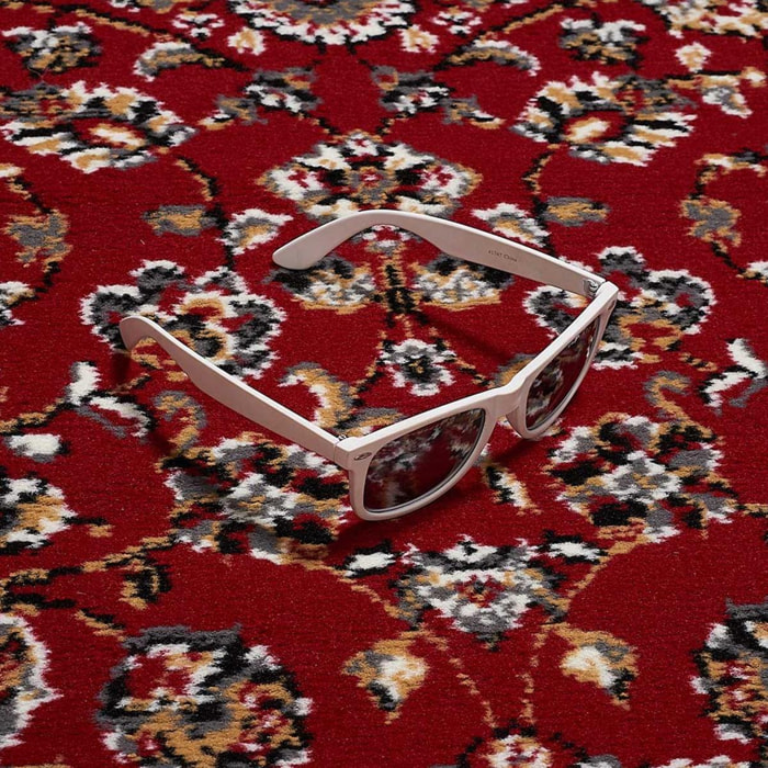 Tapis oriental tissé motif ancestral SILO