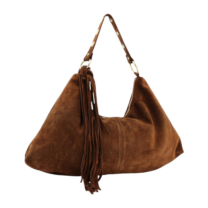 Bolso de hombro Cheval Firenze Petunia Marrón