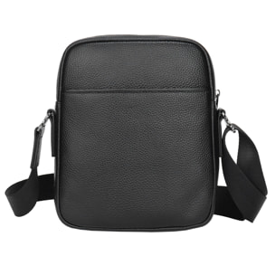 Borsa a tracolla da uomo - Modello Cremona - 100% pelle - 20.0 x 25.0 x 8.0 cm