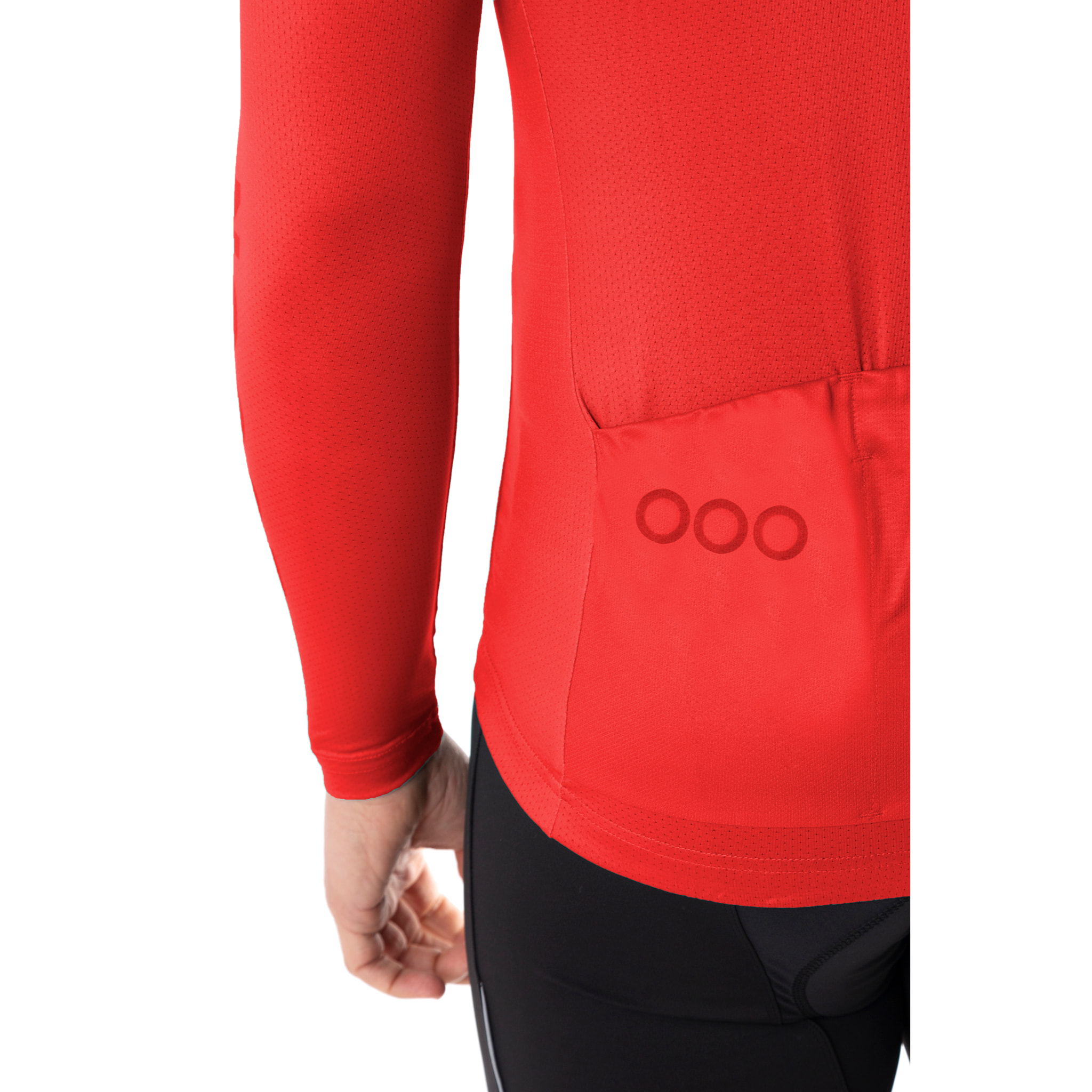 Maillot de manga larga ECOON modelo Tourmalet Men en color Rojo