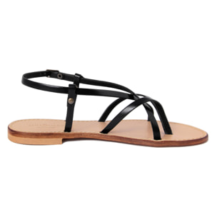 SANDALO FLAT Summery Nero