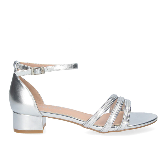 Sandalia de Tacon para Mujer, Comoda, con Pala Fina