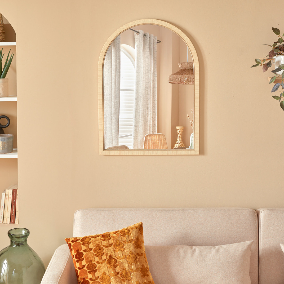 Miroir arche "Thea" H75cm