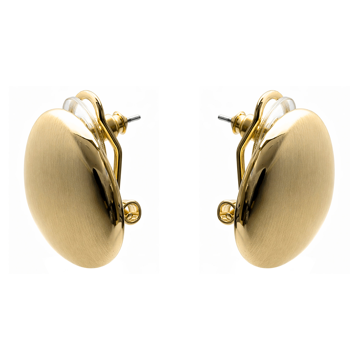 Pendientes Ubras acabado oro amarillo 18k