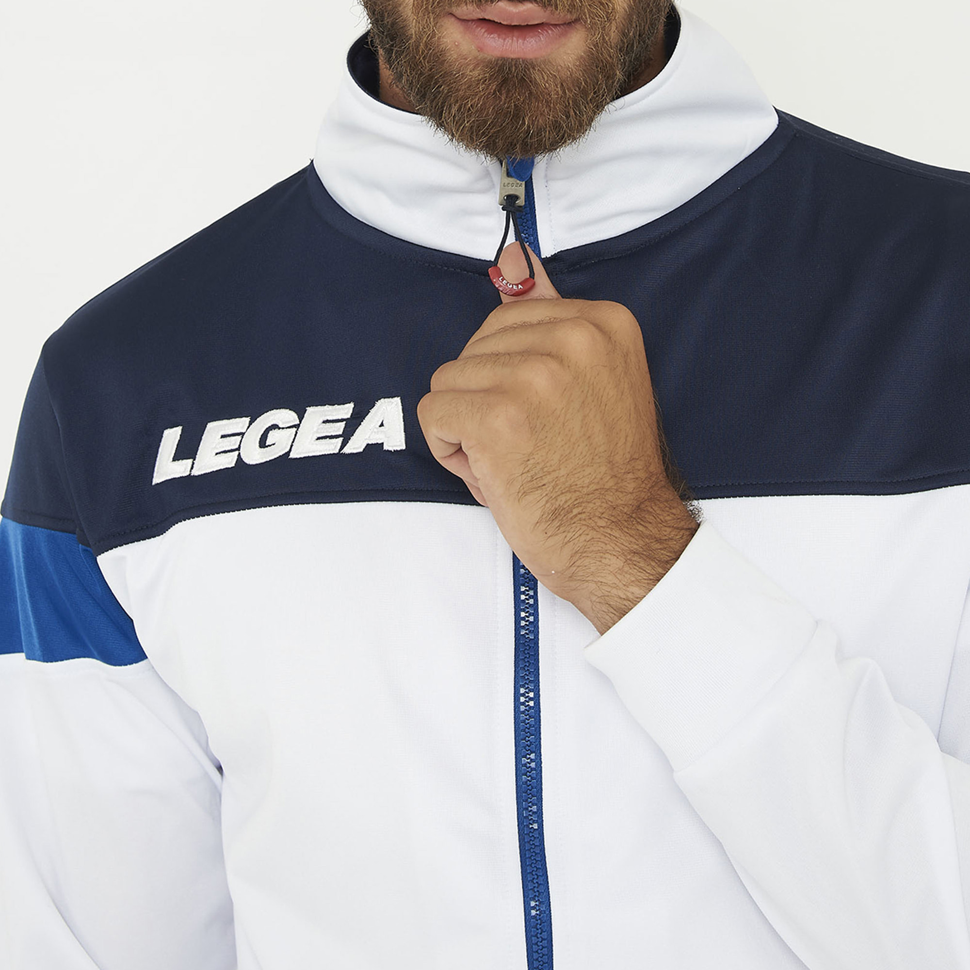 Giacca sportiva Bolivia bianco-blu