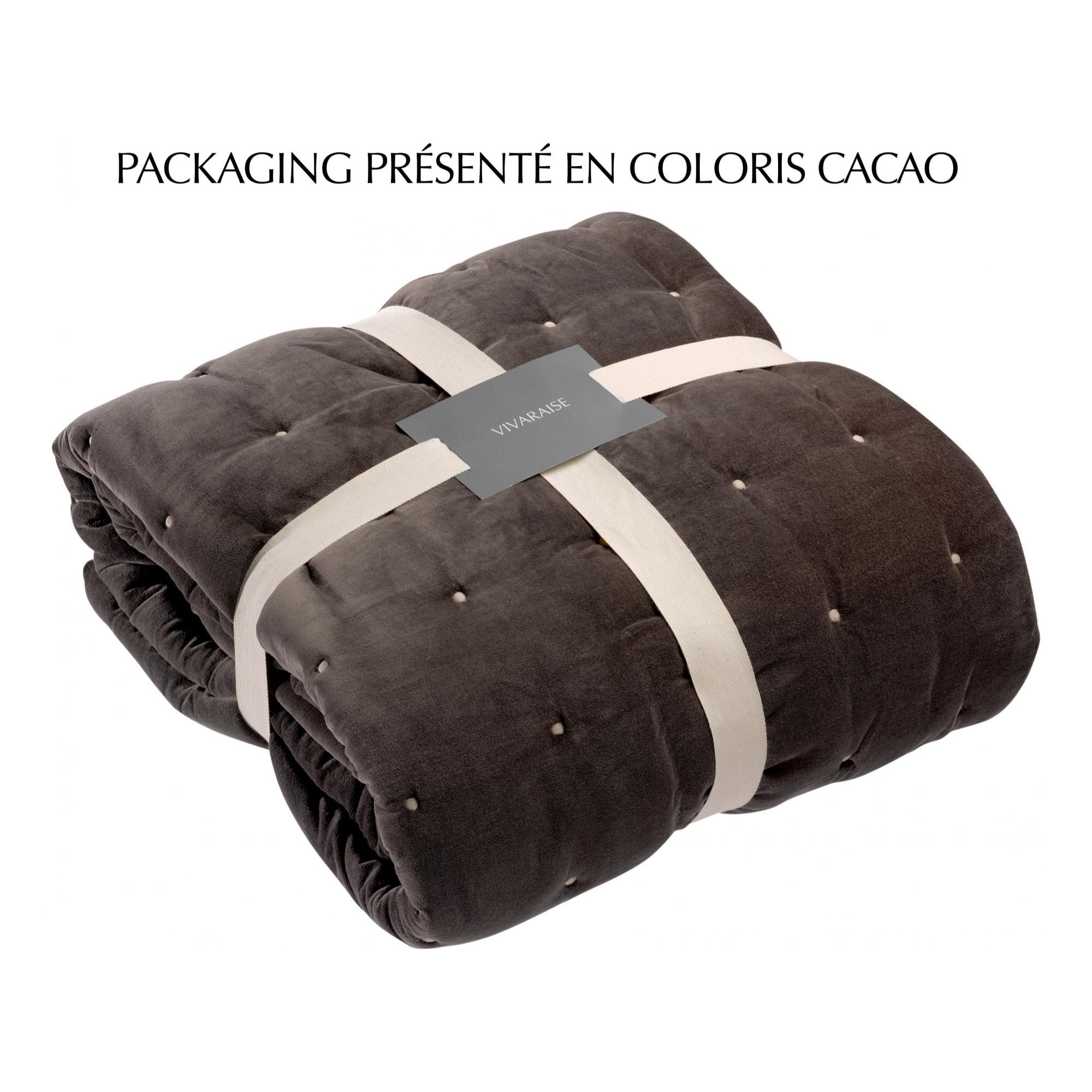 Jeté Elise finition capiton