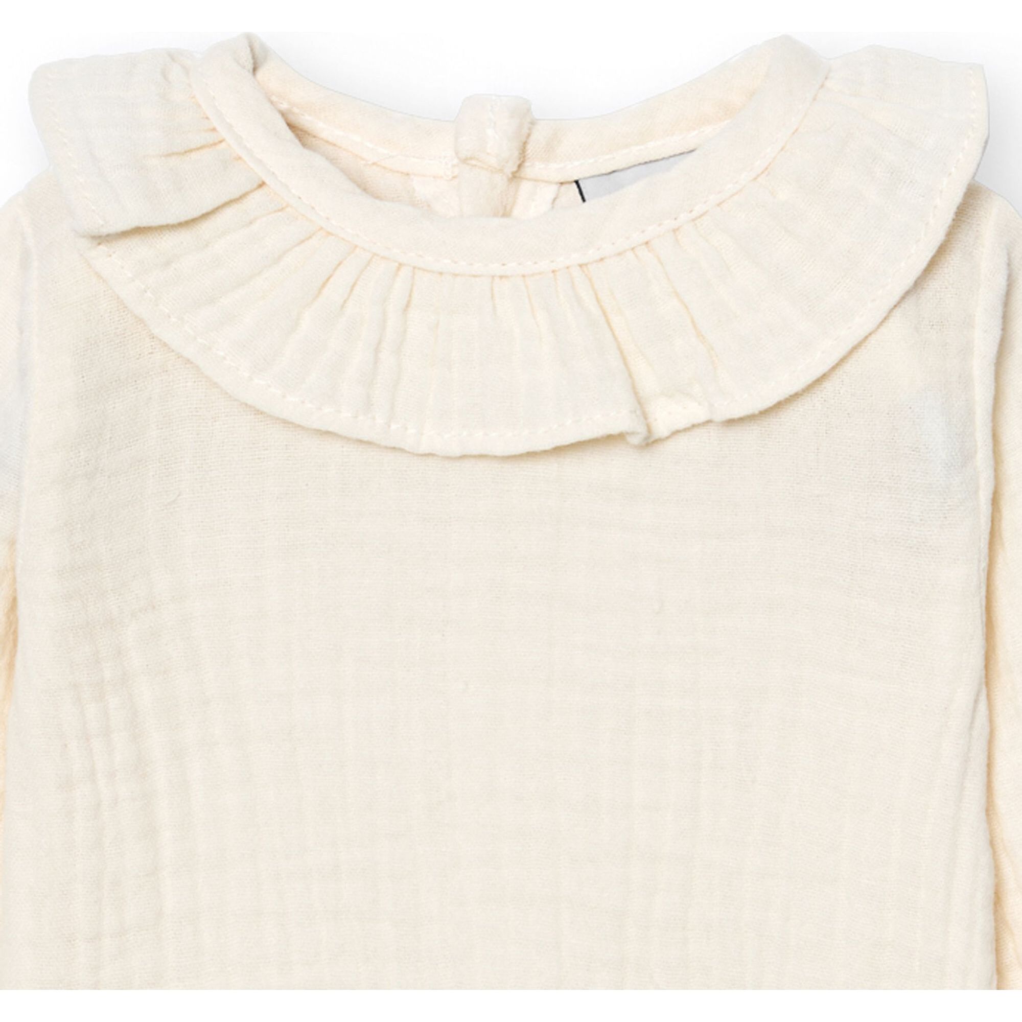 Body bebé manga larga cuello bambula