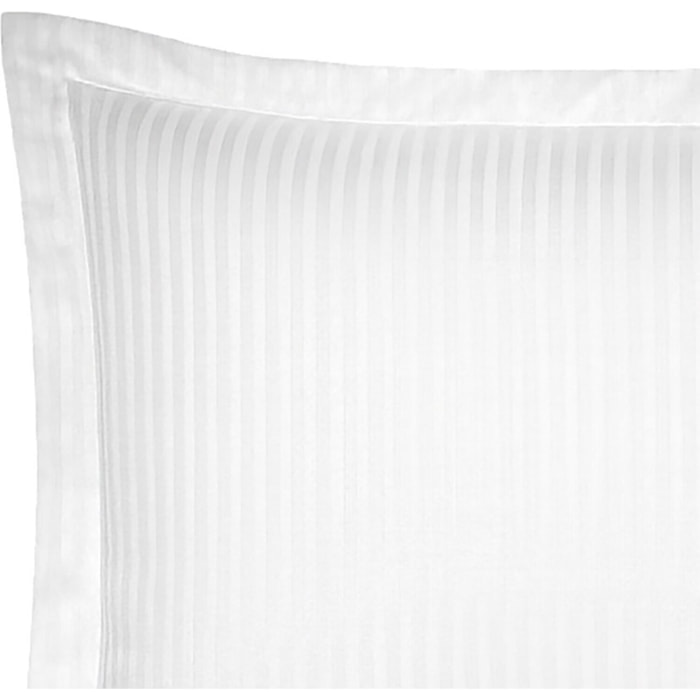 Lot de deux taie d'oreiller 100% satin coton amboise