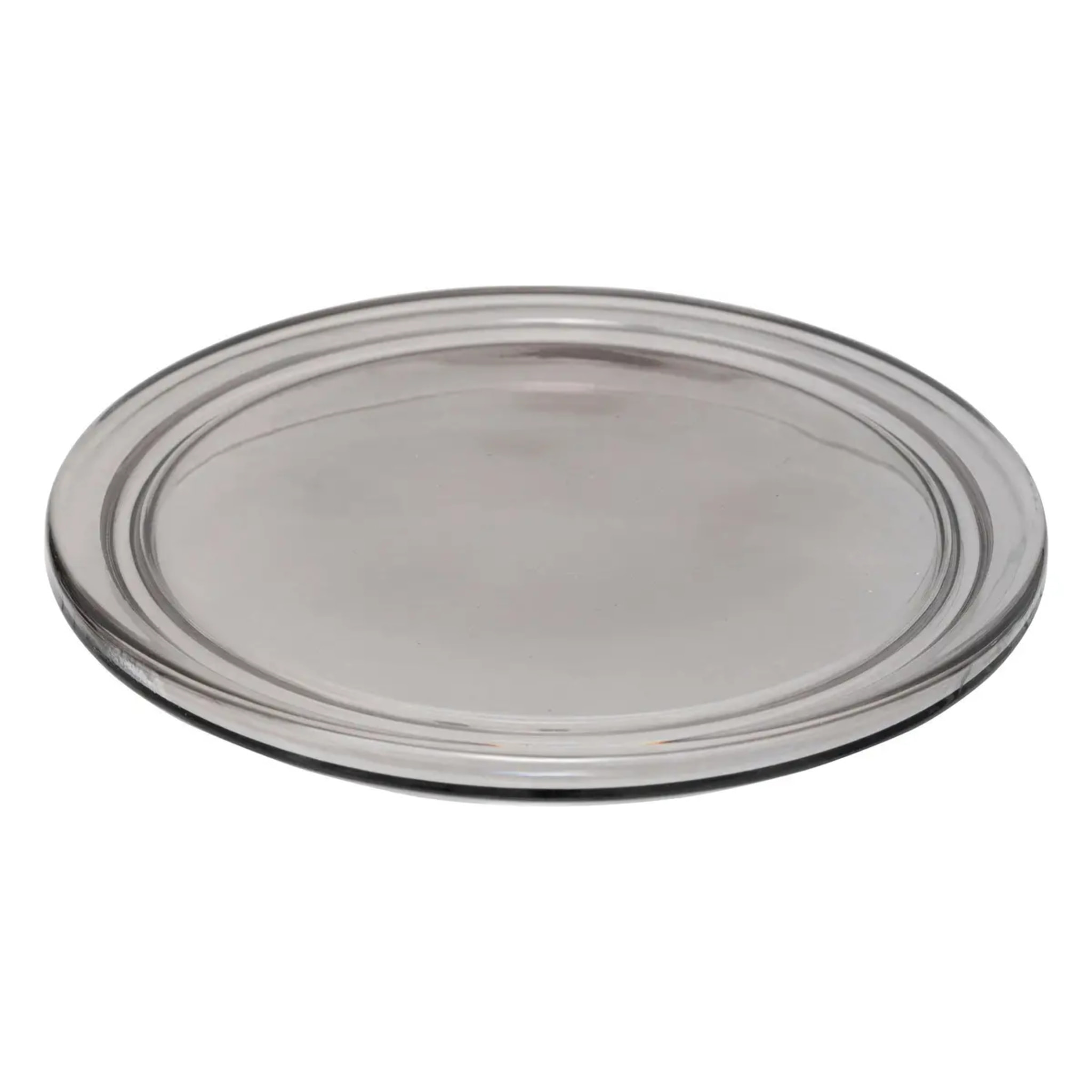 Pot à cotons "Glass" gris