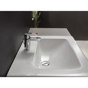 Vernis Blend Mitigeur de lavabo 70 avec tirette et vidage métallique chromé