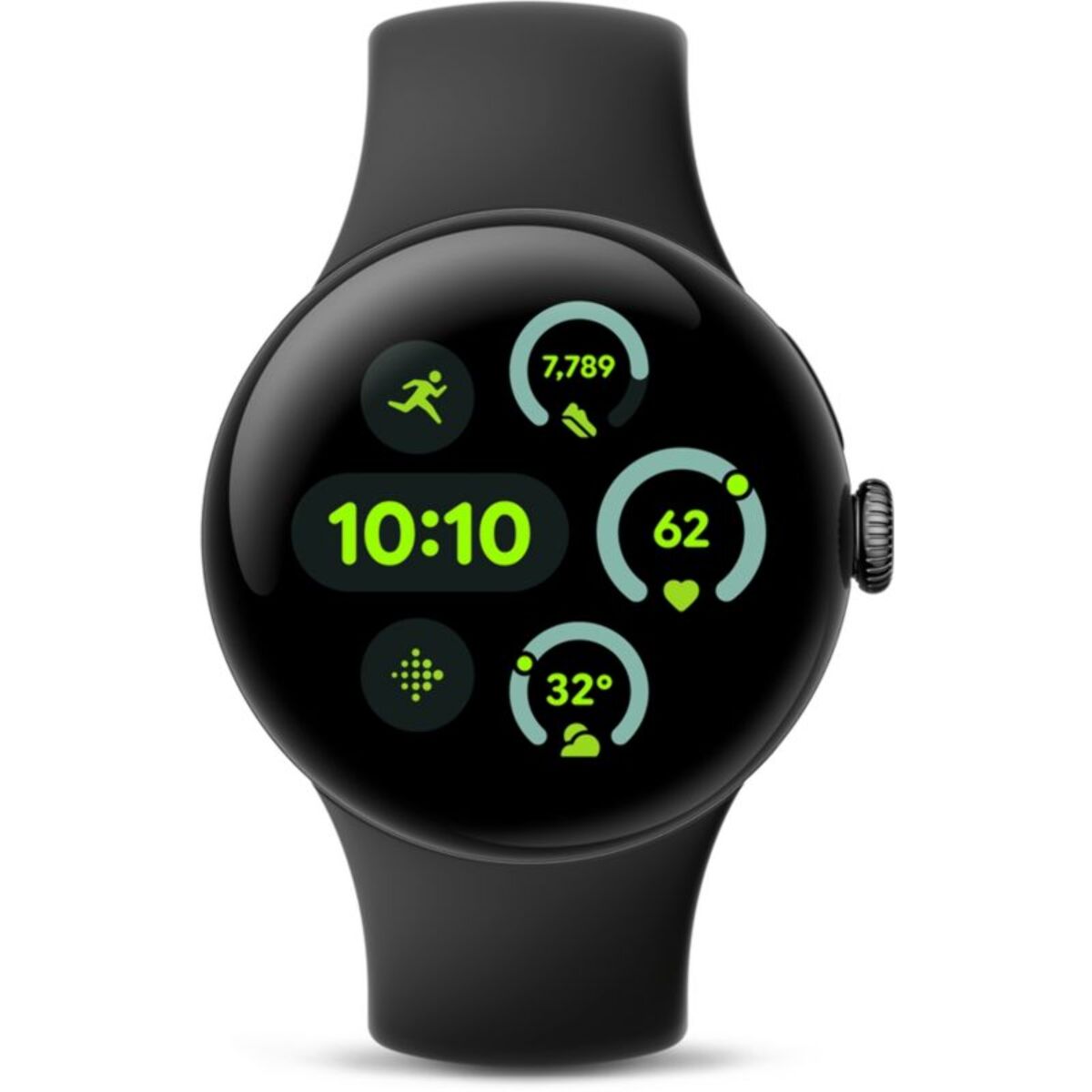 Montre connectée GOOGLE Pixel Watch 3 41 mm Noir Mat Bluetooth