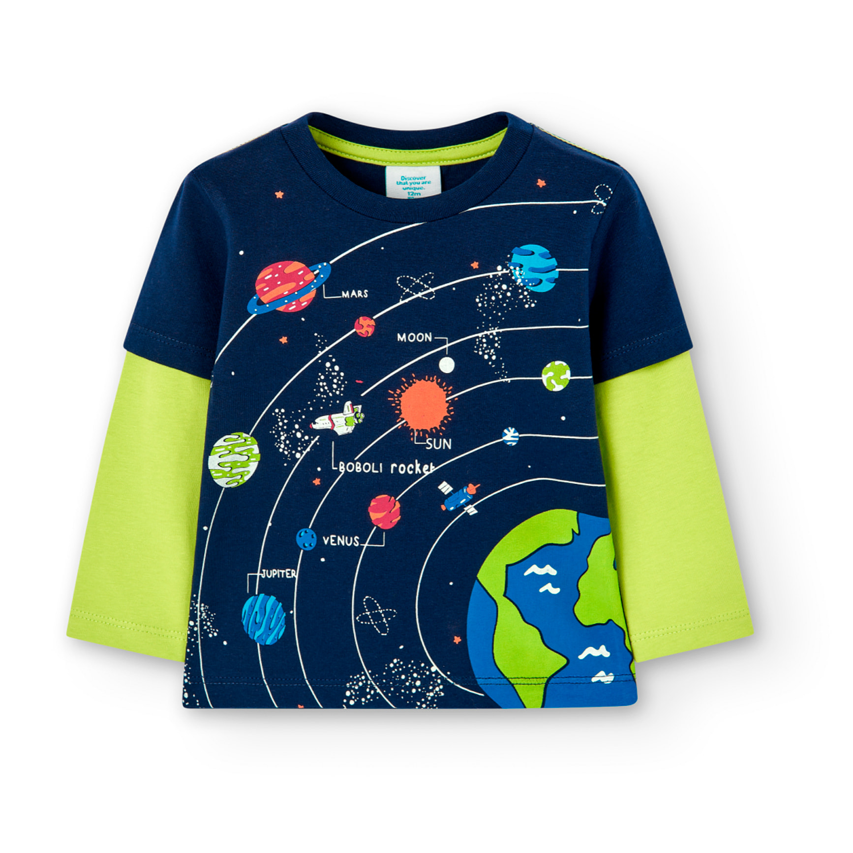 Camiseta punto de bebé niño -BCI