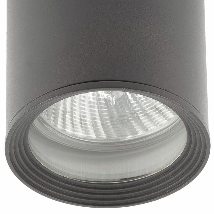 TASA Plafón gris oscuro