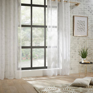 Voilage "Mia" blanc 140x240cm