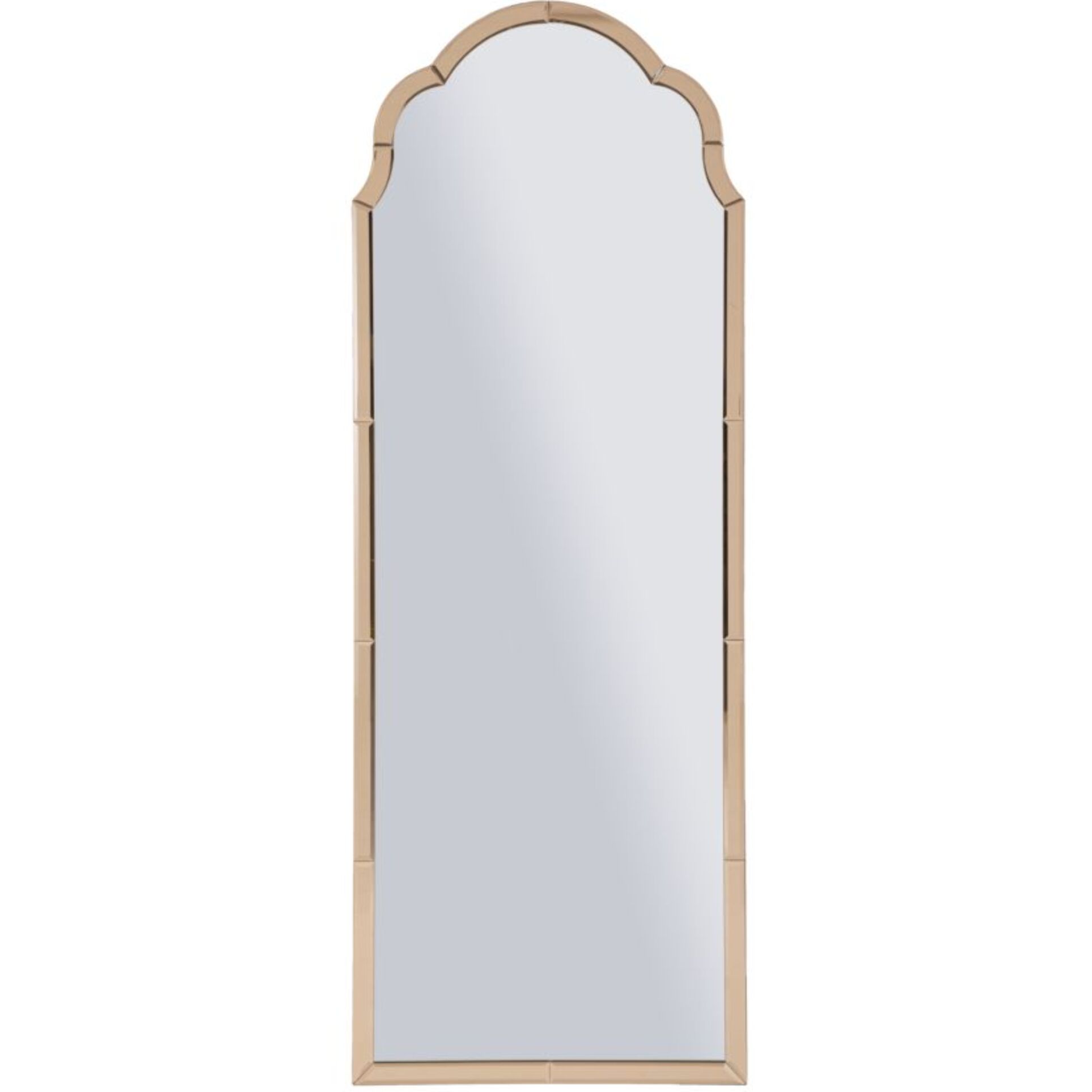 SPECCHIO DA MURO TANGERI ROSA CM 55X2X150 (MISURA SPECCHIO CM 49X144)