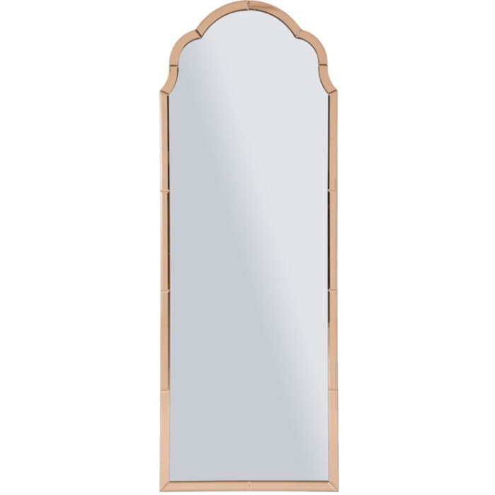 SPECCHIO DA MURO TANGERI ROSA CM 55X2X150 (MISURA SPECCHIO CM 49X144)