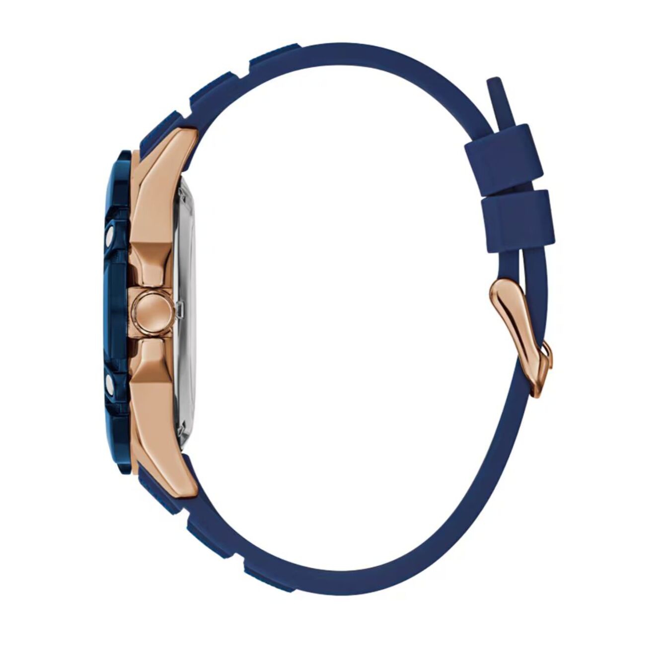 Reloj Guess GW0061G3 Hombre Analogico Automatico con Correa de Silicona