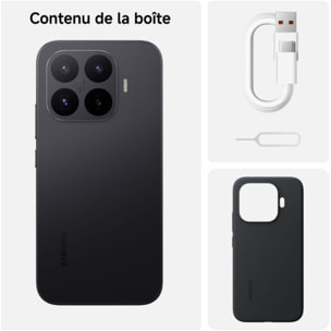 Smartphone XIAOMI 17T concu avec Leica 5G 256Go Noir