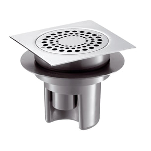 Siphon réglable sol dur 150x150 DELABIE sortie Ø40 - 683001