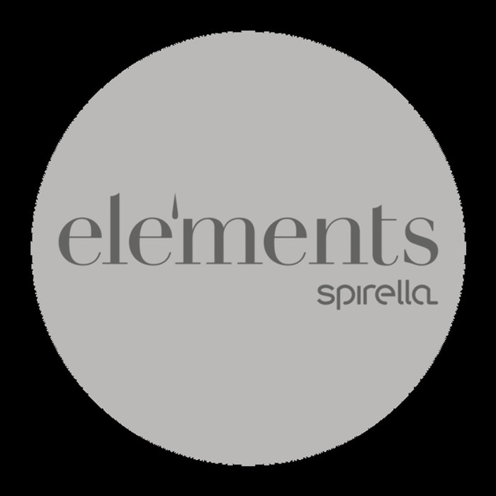 Rideau de douche Polyester PURE Beige Elements by Spirella